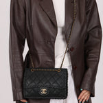 Chanel 2015 Small Iridescent Calfskin Happy Stitchy Flap Bag - FashioNica