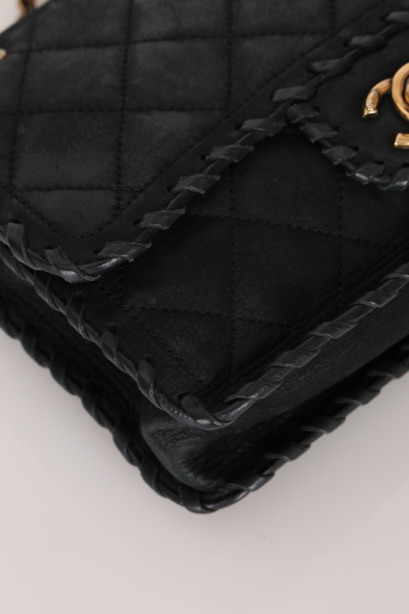 Chanel 2015 Small Iridescent Calfskin Happy Stitchy Flap Bag - FashioNica