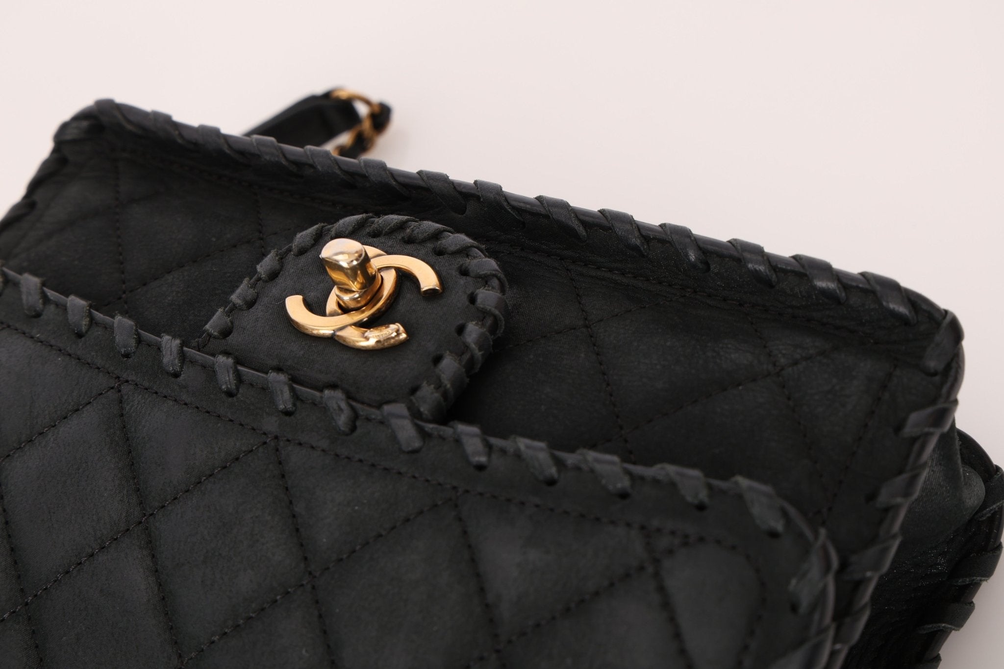 Chanel 2015 Small Iridescent Calfskin Happy Stitchy Flap Bag - FashioNica