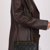 Chanel 2015 Small Iridescent Calfskin Happy Stitchy Flap Bag - FashioNica