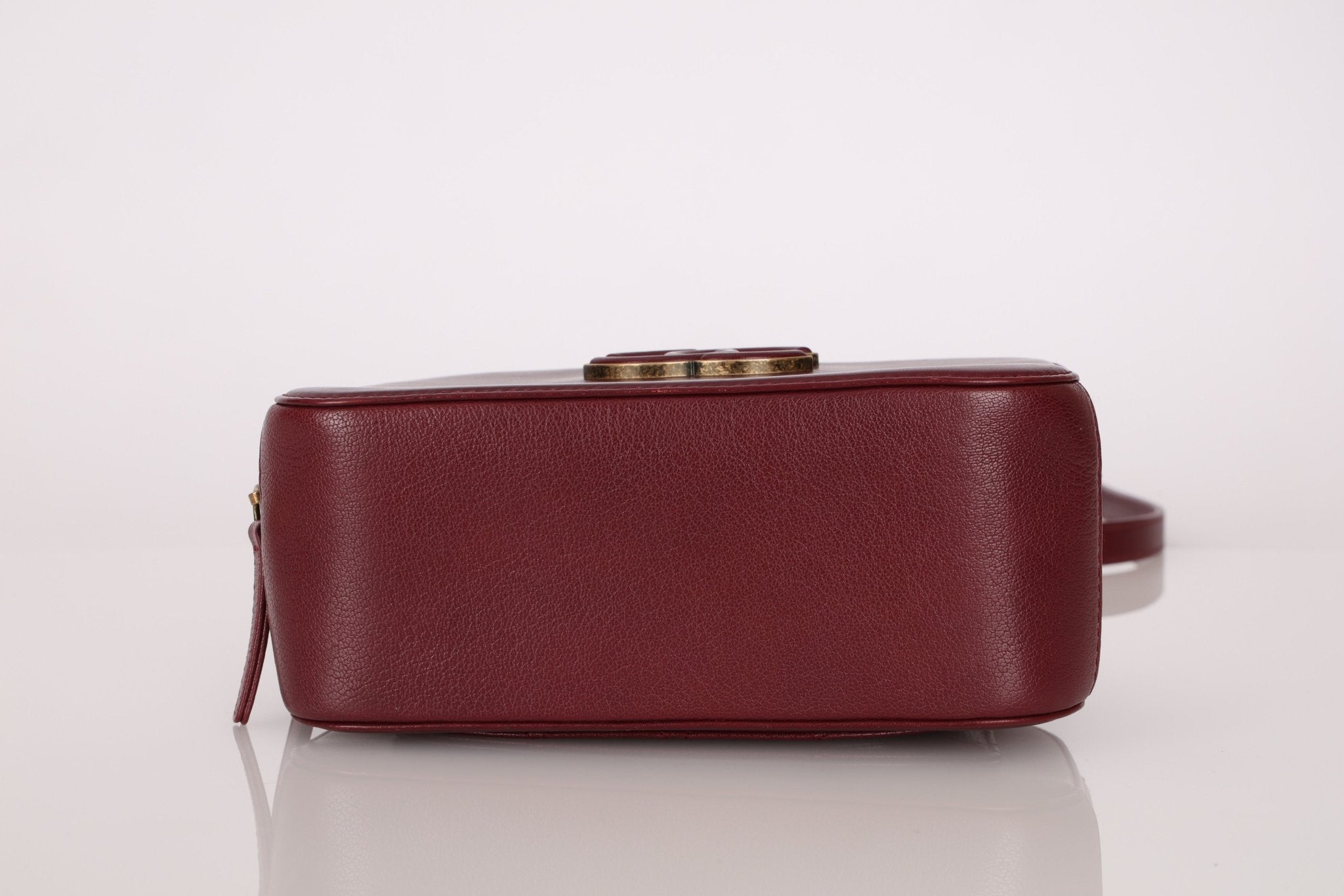 Chanel 2016 Calfskin Coco Curve Burgundy Vanity - FashioNica