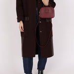 Chanel 2016 Calfskin Coco Curve Burgundy Vanity - FashioNica