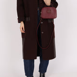 Chanel 2016 Calfskin Coco Curve Burgundy Vanity - FashioNica