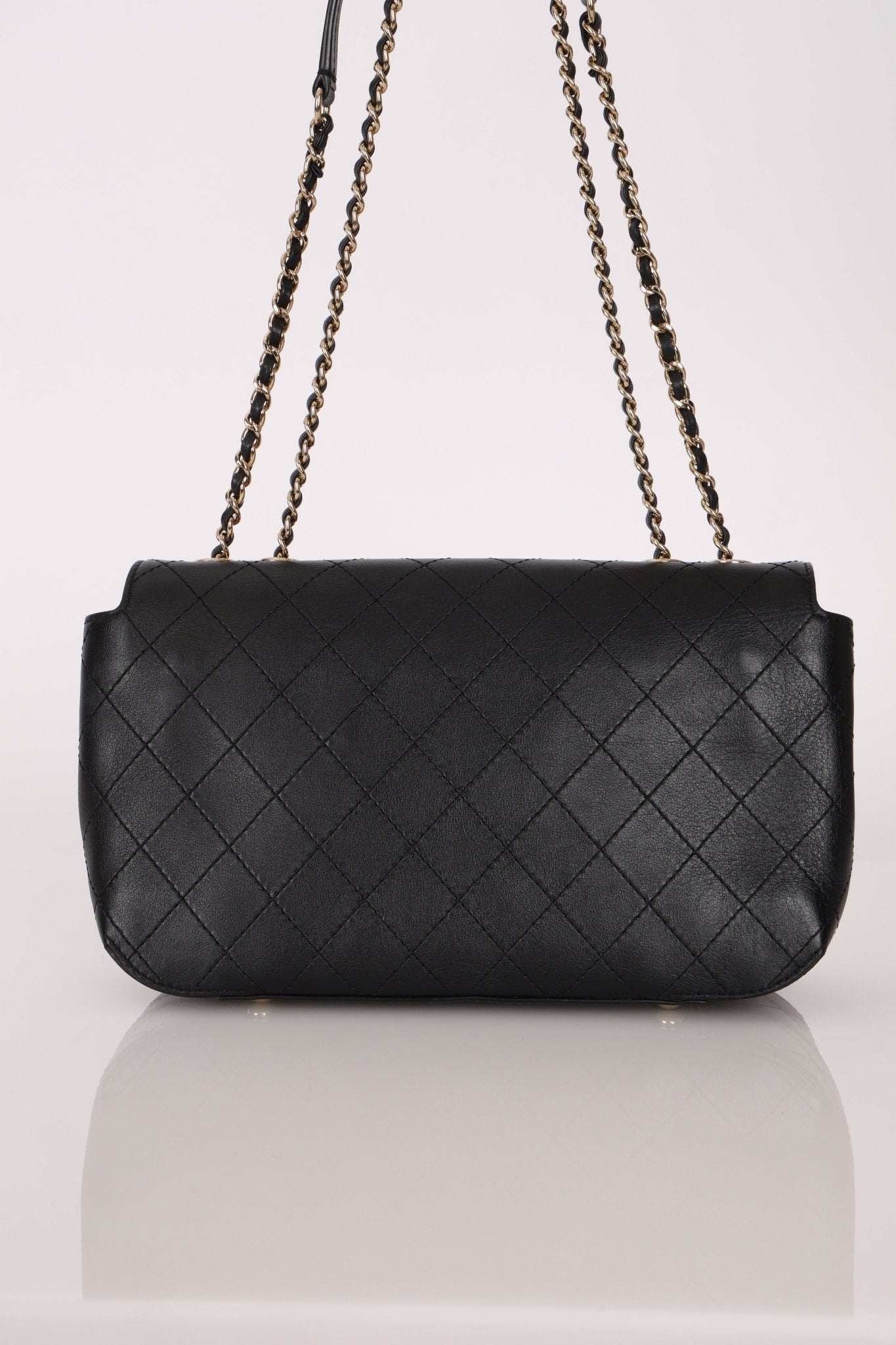 Chanel 2016 Calfskin Stitched CC Case Flap Bag - FashioNica