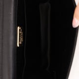 Chanel 2016 Chocolate Bar Piercing CC Studded Small Chain Flap Bag - FashioNica