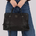 Chanel 2016 Grained Vegetal Calfskin Urban Shopping Tote - FashioNica