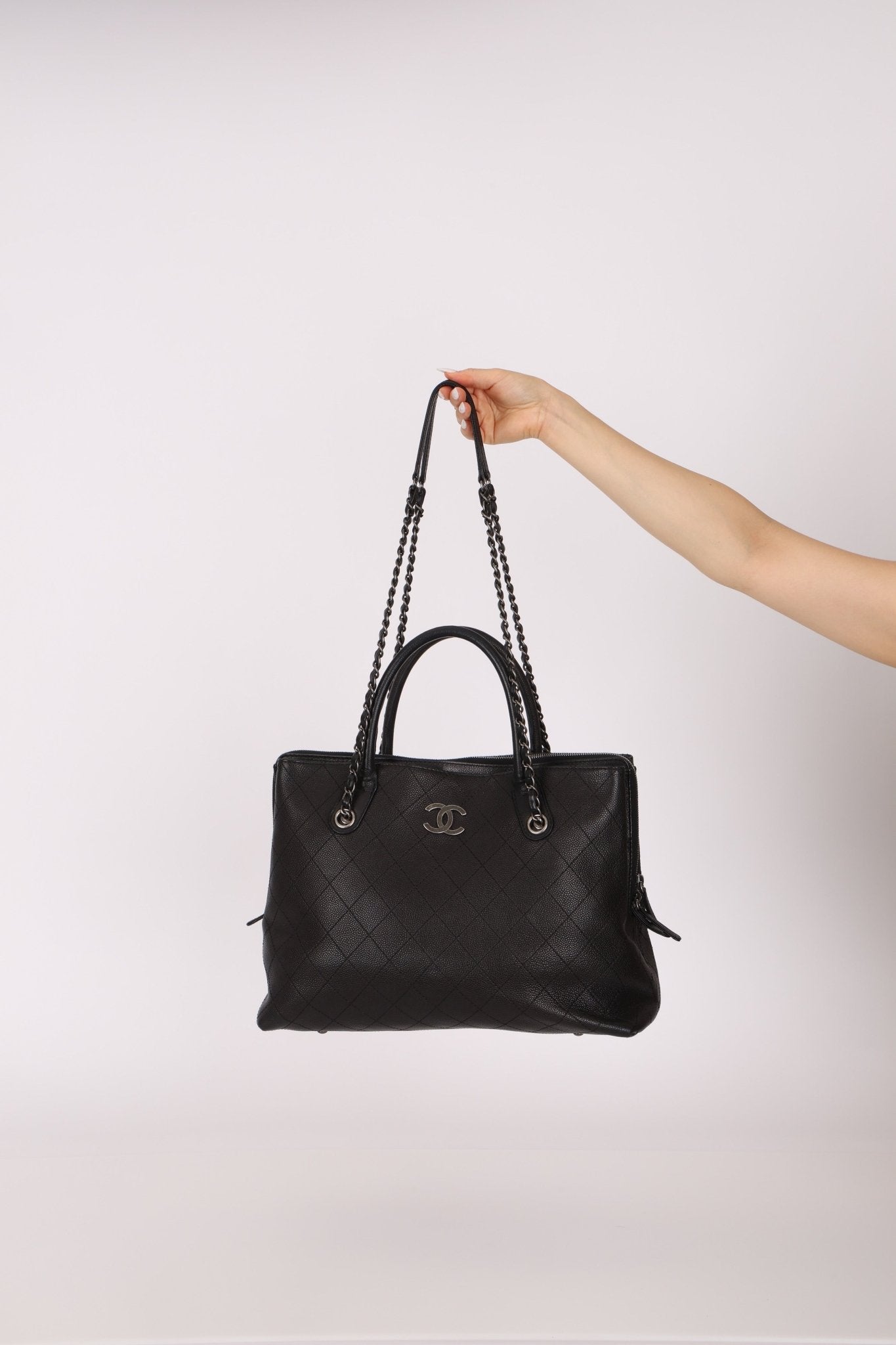 Chanel 2016 Grained Vegetal Calfskin Urban Shopping Tote - FashioNica