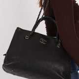 Chanel 2016 Grained Vegetal Calfskin Urban Shopping Tote - FashioNica