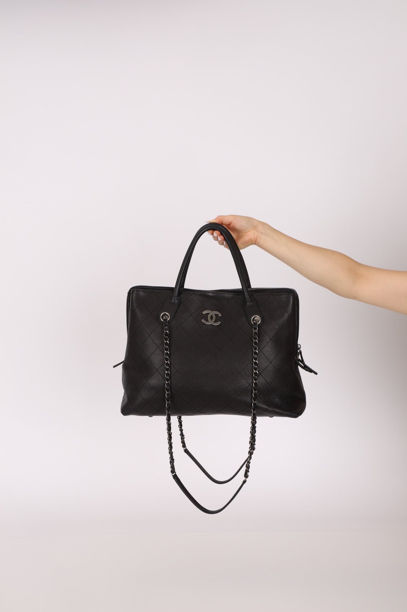 Chanel 2016 Grained Vegetal Calfskin Urban Shopping Tote - FashioNica