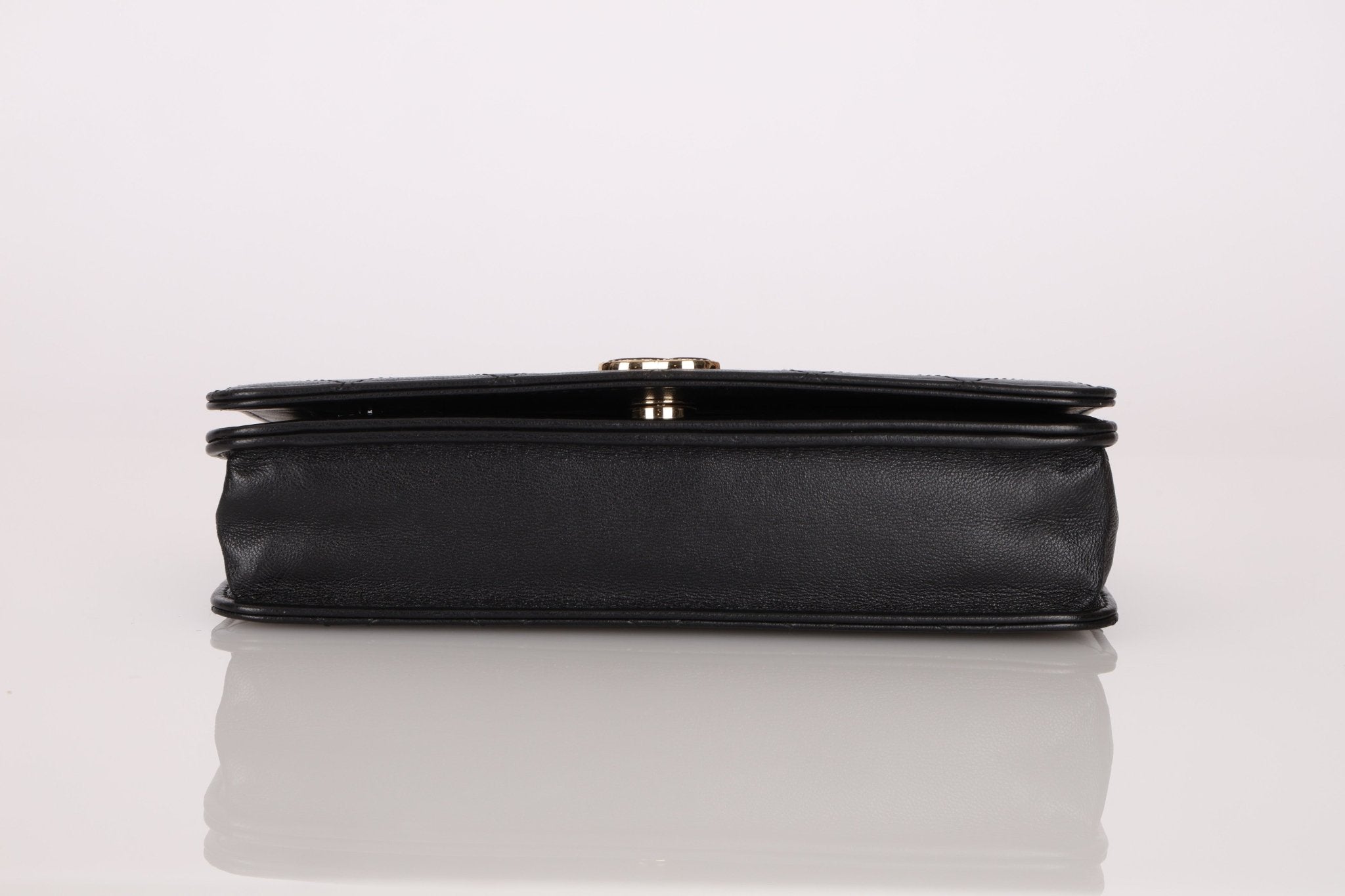 Chanel 2016 Lambskin Enamel CC Wallet on Chain - FashioNica