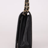 Chanel 2016 Lambskin Enamel CC Wallet on Chain - FashioNica