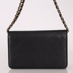 Chanel 2016 Lambskin Enamel CC Wallet on Chain - FashioNica