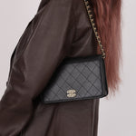 Chanel 2016 Lambskin Enamel CC Wallet on Chain - FashioNica