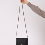 Chanel 2016 Lambskin Enamel CC Wallet on Chain - FashioNica