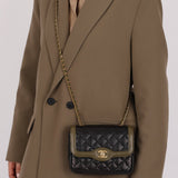 Chanel 2016 Lambskin Quilted Mini Two Tone Day Flap Bag - FashioNica