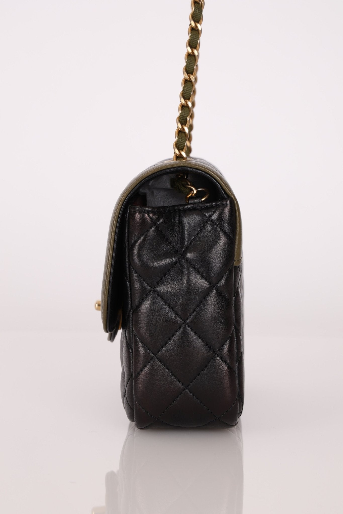 Chanel 2016 Lambskin Quilted Mini Two Tone Day Flap Bag - FashioNica