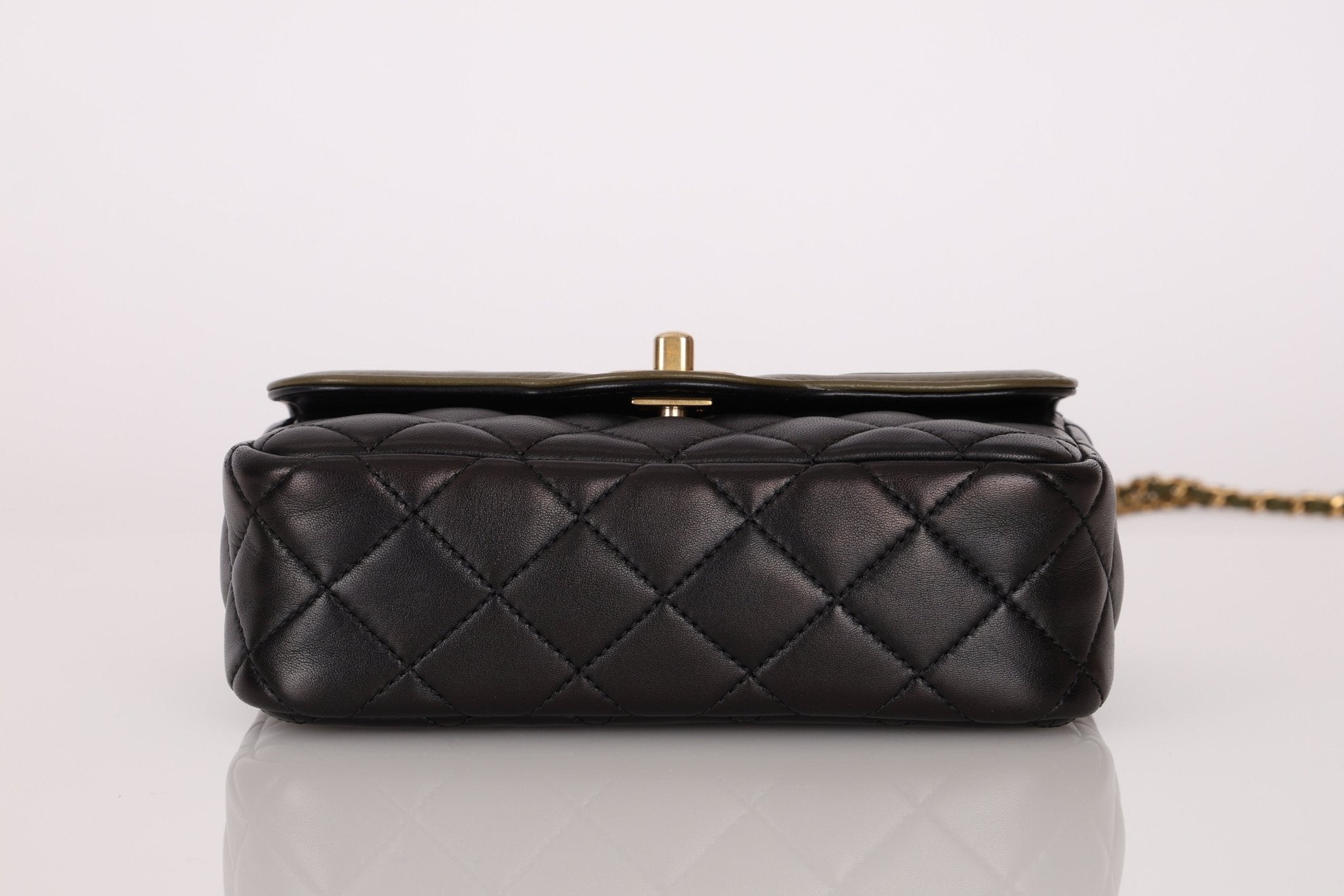 Chanel 2016 Lambskin Quilted Mini Two Tone Day Flap Bag - FashioNica
