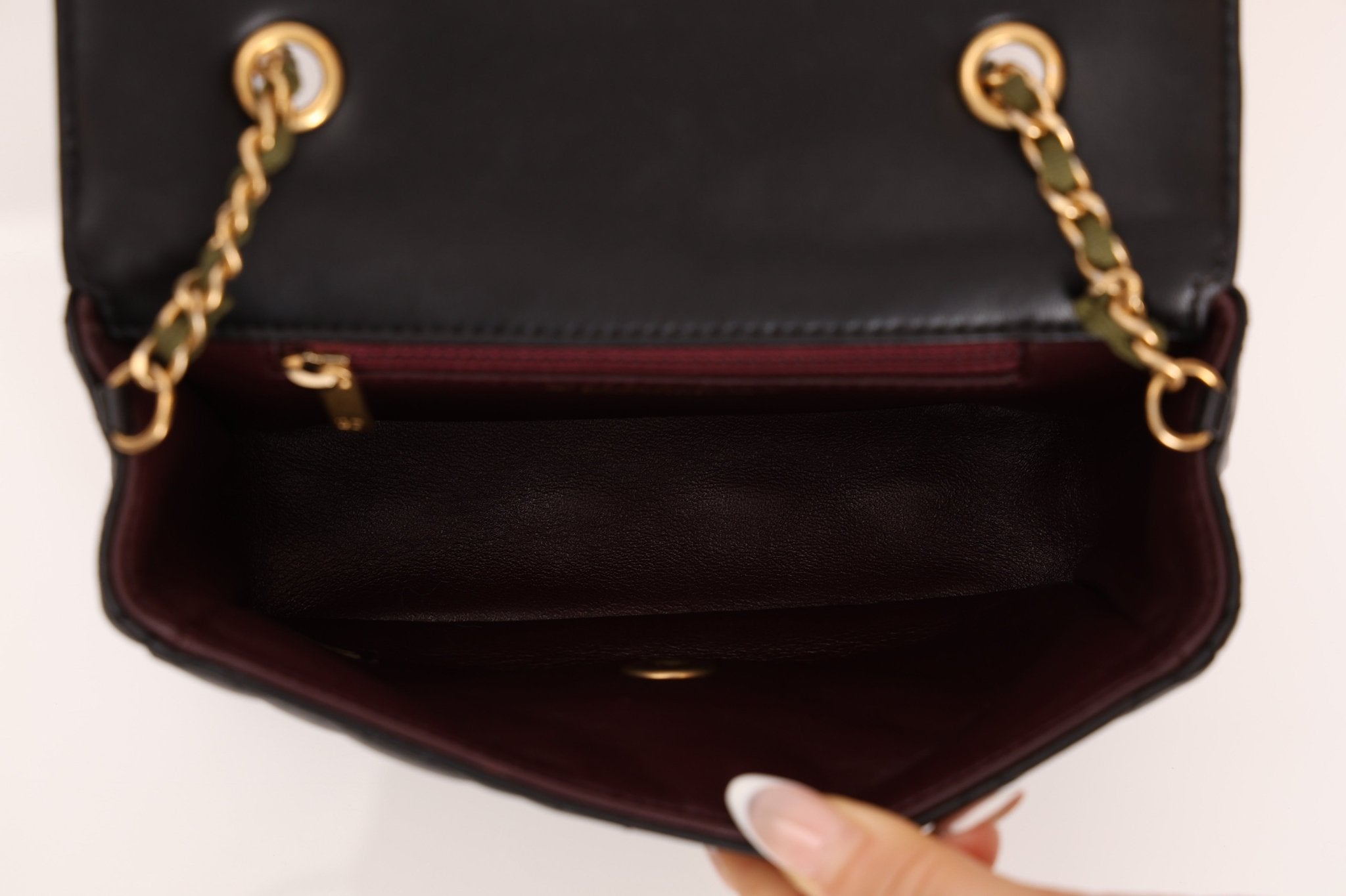 Chanel 2016 Lambskin Quilted Mini Two Tone Day Flap Bag - FashioNica