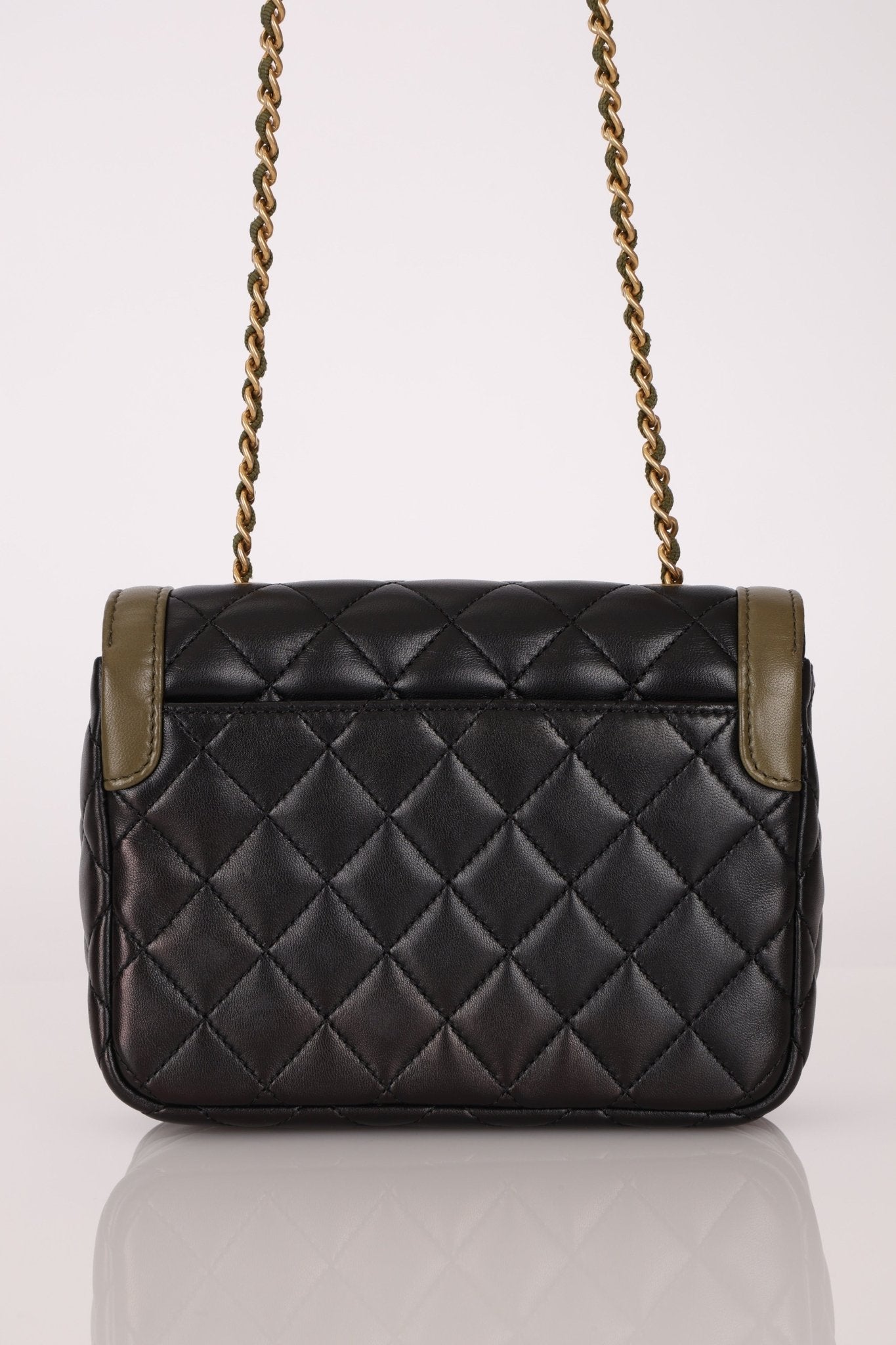 Chanel 2016 Lambskin Quilted Mini Two Tone Day Flap Bag - FashioNica