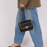 Chanel 2016 Lambskin Quilted Mini Two Tone Day Flap Bag - FashioNica