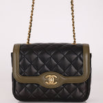 Chanel 2016 Lambskin Quilted Mini Two Tone Day Flap Bag - FashioNica