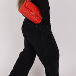 Chanel 2016 Lambskin Red Medium Double Flap GHW - FashioNica