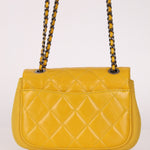 Chanel 2016 Paris - Salzburg Leather & Wool Bi Curvy Flap Bag - FashioNica