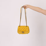 Chanel 2016 Paris - Salzburg Leather & Wool Bi Curvy Flap Bag - FashioNica