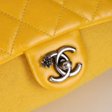 Chanel 2016 Paris - Salzburg Leather & Wool Bi Curvy Flap Bag - FashioNica