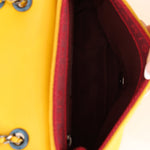 Chanel 2016 Paris - Salzburg Leather & Wool Bi Curvy Flap Bag - FashioNica