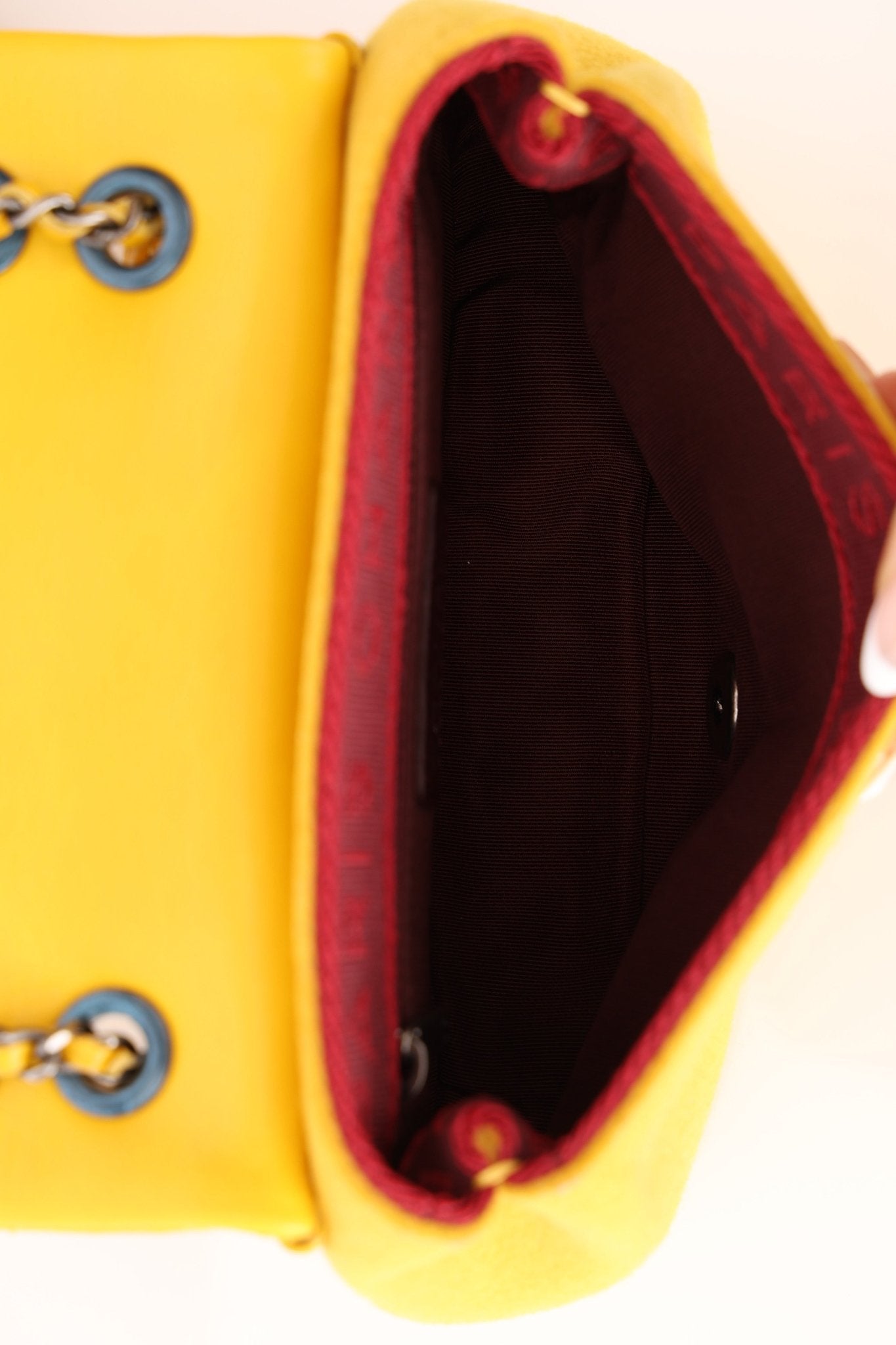 Chanel 2016 Paris - Salzburg Leather & Wool Bi Curvy Flap Bag - FashioNica