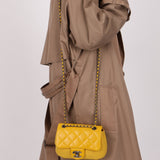 Chanel 2016 Paris - Salzburg Leather & Wool Bi Curvy Flap Bag - FashioNica