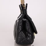 Chanel 2017 Aged Calfskin Quilted 2.55 Reissue 225 Hanger Flap - FashioNica