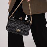 Chanel 2017 Aged Calfskin Quilted 2.55 Reissue 225 Hanger Flap - FashioNica
