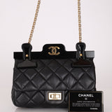 Chanel 2017 Aged Calfskin Quilted 2.55 Reissue 225 Hanger Flap - FashioNica