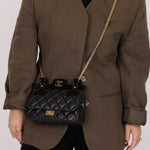 Chanel 2017 Aged Calfskin Quilted 2.55 Reissue 225 Hanger Flap - FashioNica