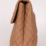 Chanel 2017 Beige Caviar Lizard Kelly Coco Handle - FashioNica