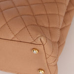 Chanel 2017 Beige Caviar Lizard Kelly Coco Handle - FashioNica