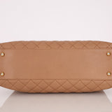 Chanel 2017 Beige Caviar Lizard Kelly Coco Handle - FashioNica