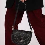 Chanel 2017 Calfskin Coco Eyelets Small Flap Bag - FashioNica