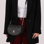 Chanel 2017 Calfskin Coco Eyelets Small Flap Bag - FashioNica