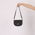 Chanel 2017 Calfskin Coco Eyelets Small Flap Bag - FashioNica