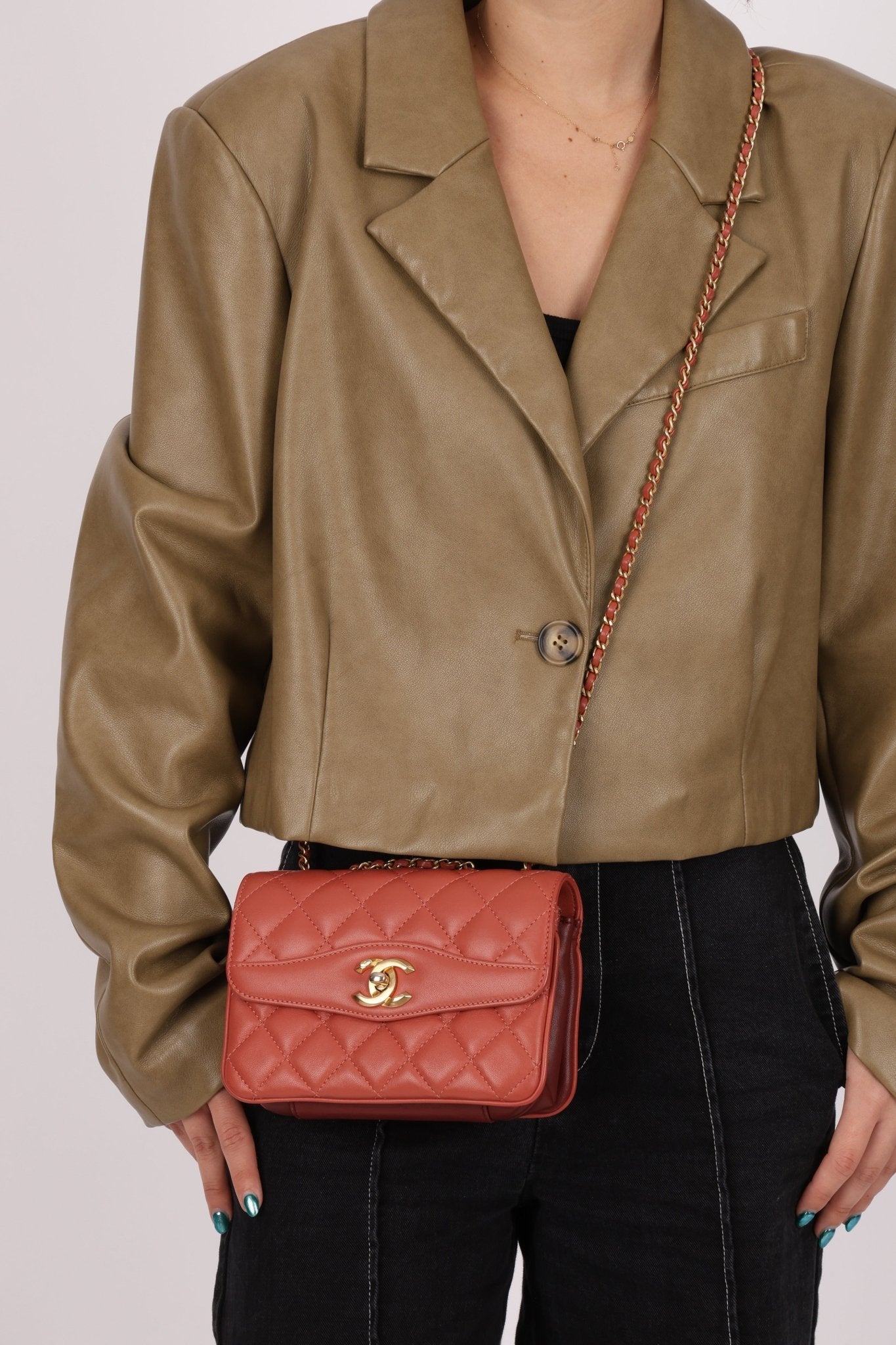 Chanel 2017 Lambskin Coco Mini Flap - FashioNica