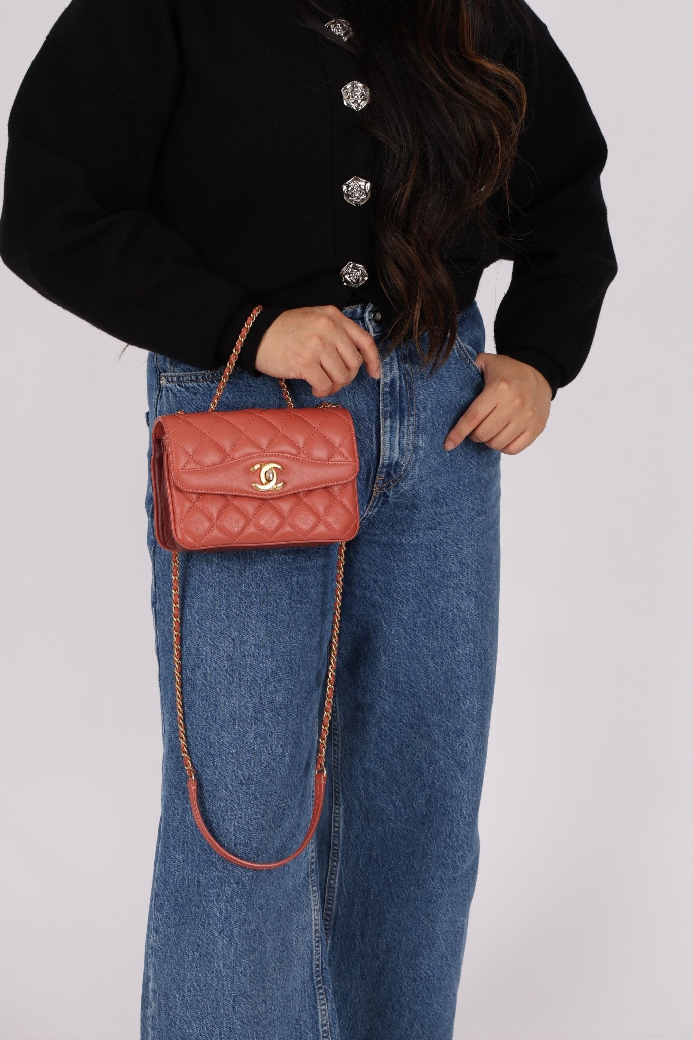 Chanel 2017 Lambskin Coco Mini Flap - FashioNica