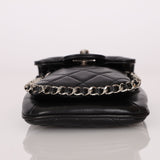 Chanel 2017 Lambskin Quilted Turnlock Chain Around Flap Crossbody - FashioNica