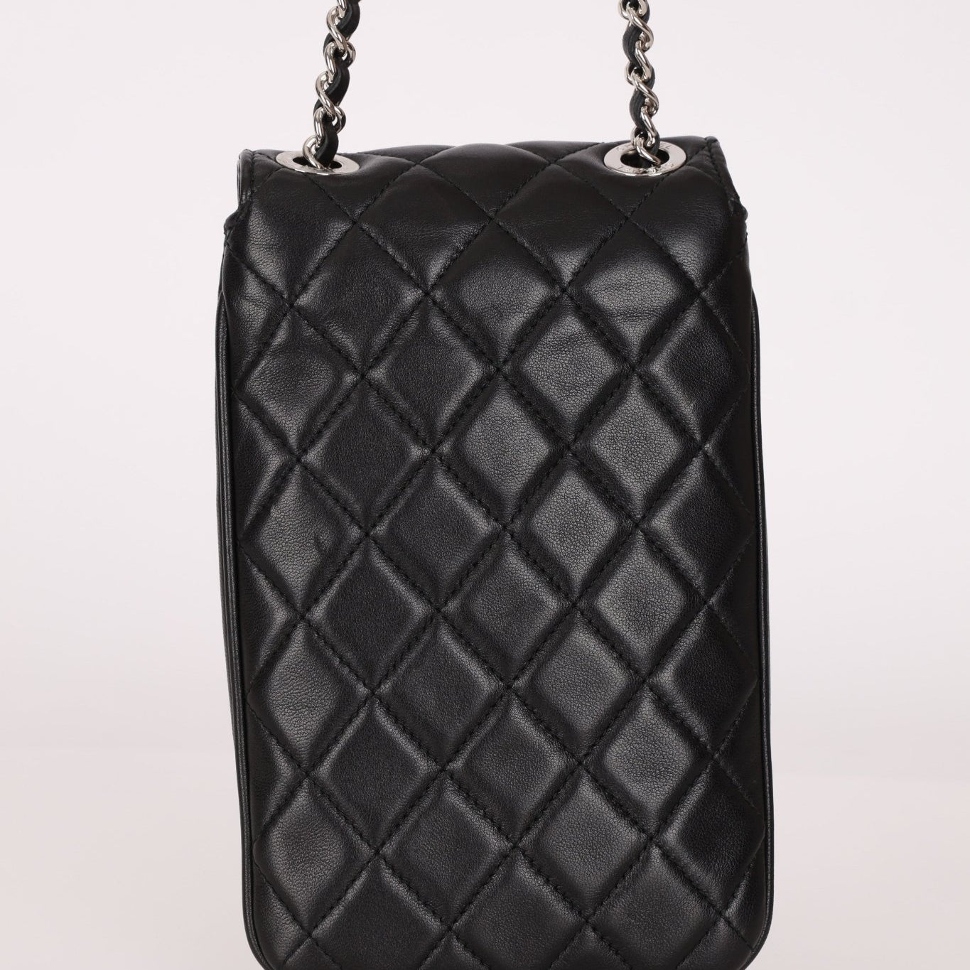 Chanel 2017 Lambskin Quilted Turnlock Chain Around Flap Crossbody - FashioNica