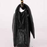 Chanel 2018 Black Caviar Wallet on Chain GHW - FashioNica