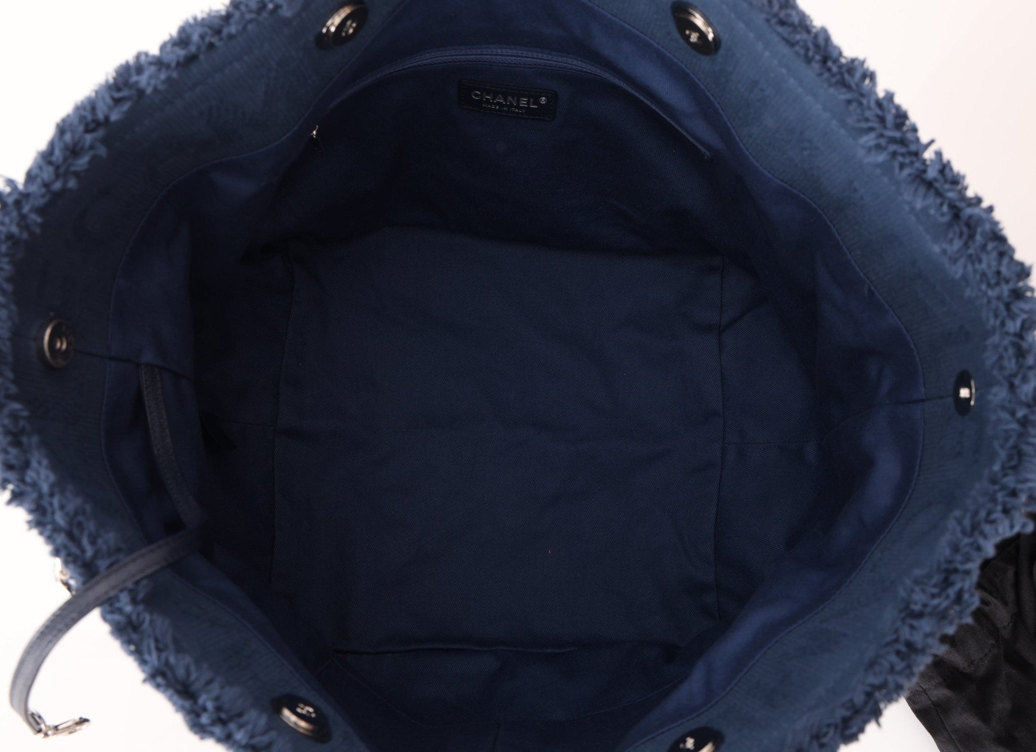 Chanel 2018 Canvas Double Face Deauville Large Shopper Tote - FashioNica