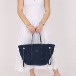 Chanel 2018 Canvas Double Face Deauville Large Shopper Tote - FashioNica