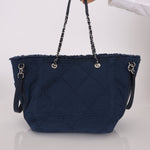 Chanel 2018 Canvas Double Face Deauville Large Shopper Tote - FashioNica